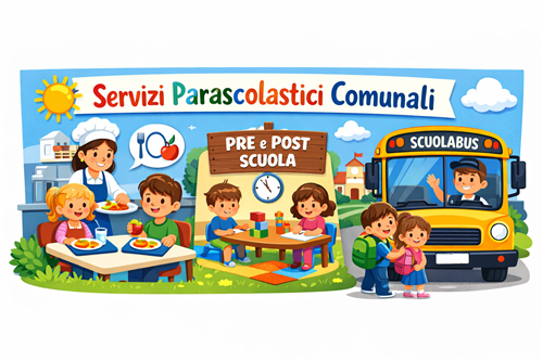 Iscrizione servizi parascolastici a.s. 2026/2027- dal 01/08/2026 al 31/08/2026
