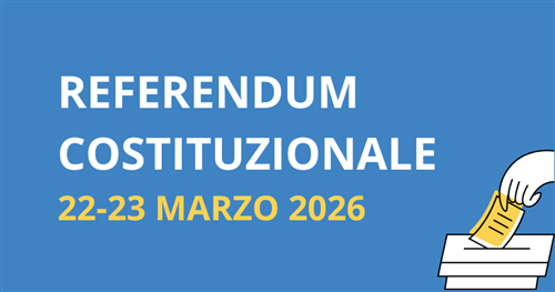 Referendum costituzionale del 22 e 23 marzo 2026 - Orario di apertura ufficio elettorale